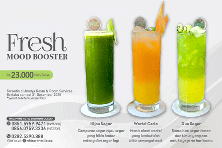 Menu of the Month Fresh Mood Booster