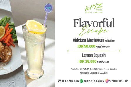 Chicken Mushroom dan Lemon Squash