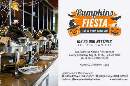 Menu of the Month Pumpkins Fiesta buffet