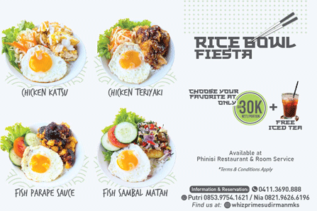 Menu of the Month Rice Bowl