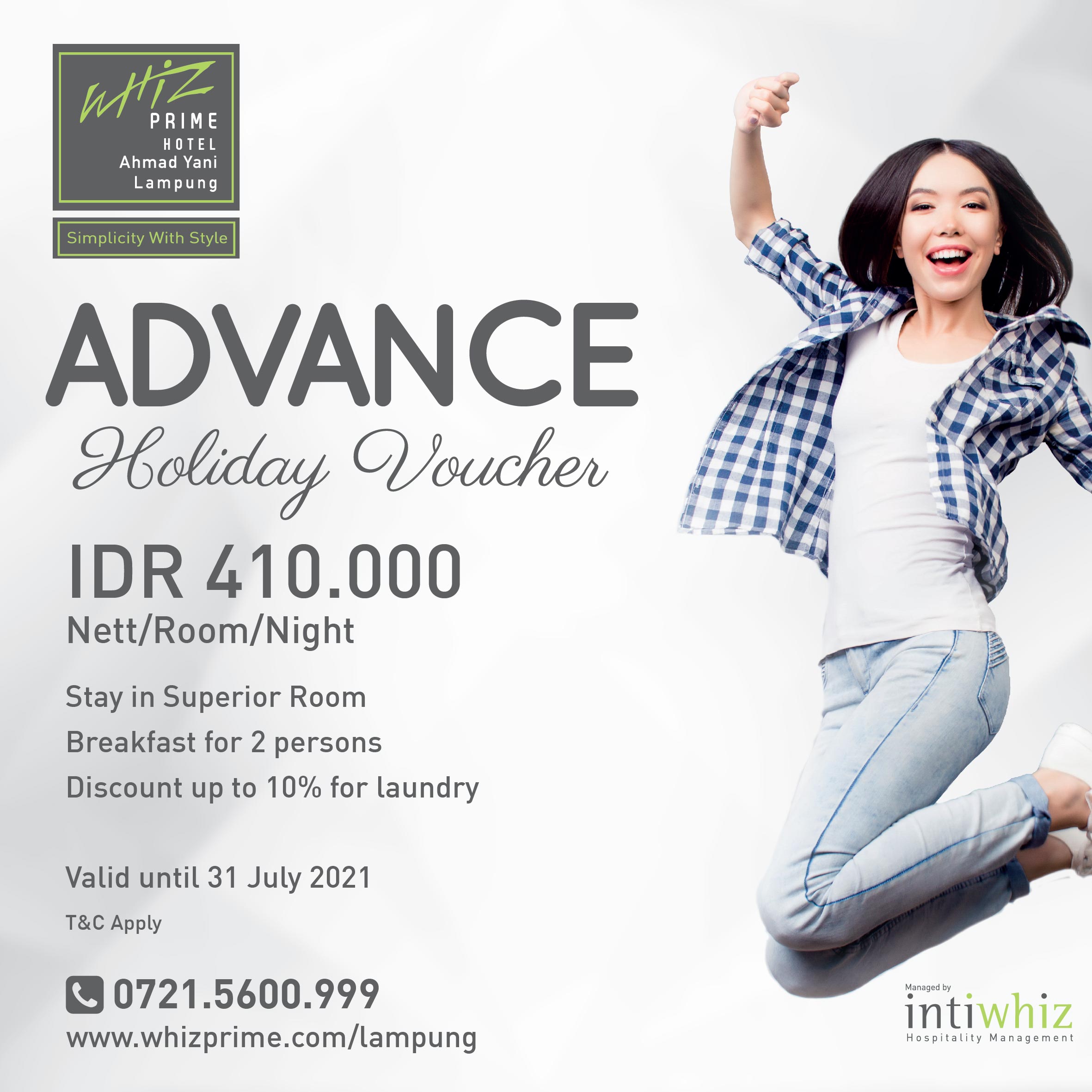 Advance Holiday Voucher Intiwhiz Hospitality Management