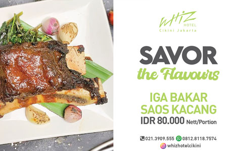 Iga Bakar Saus Kacang