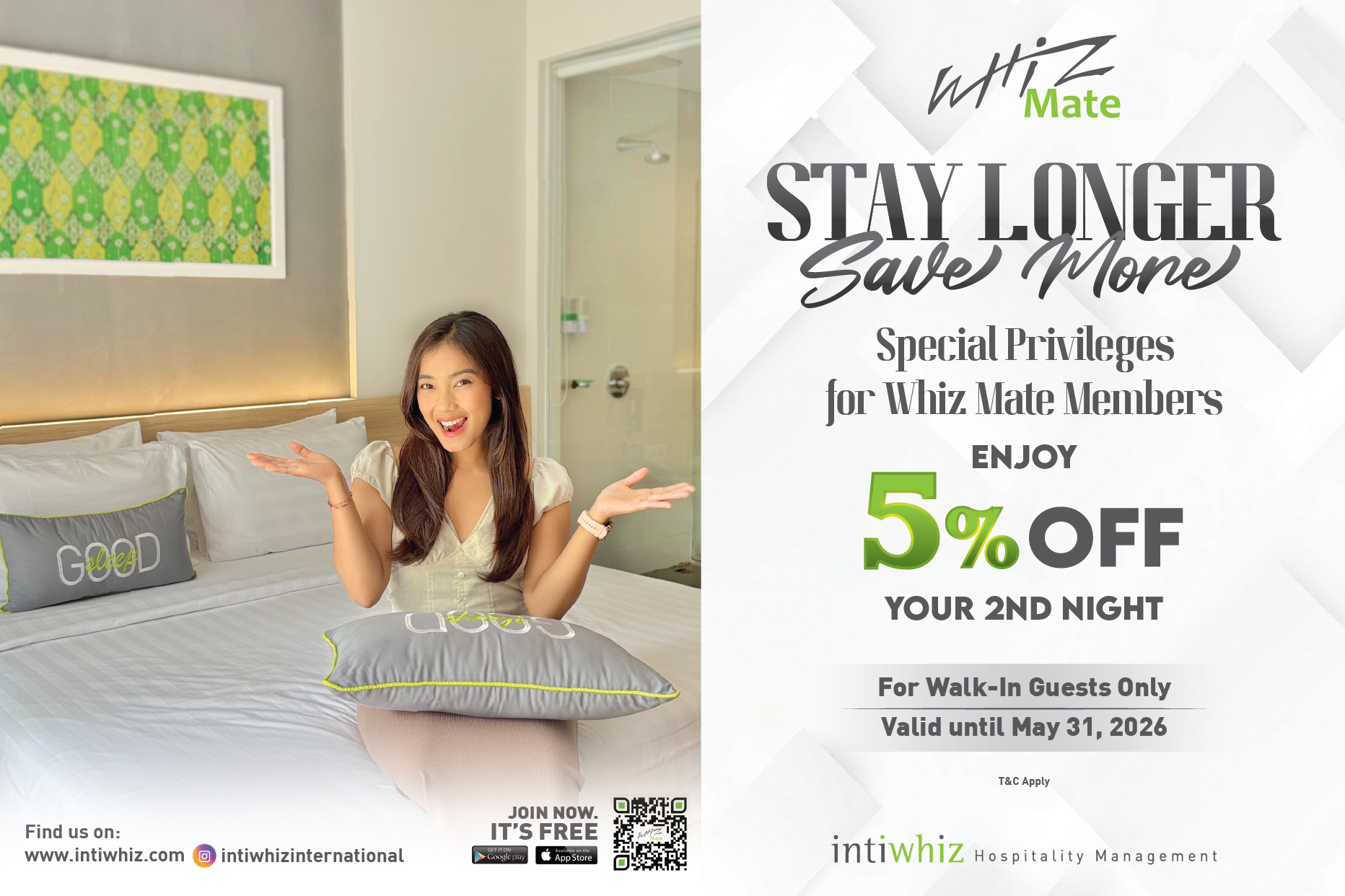 Stay Longer Save More